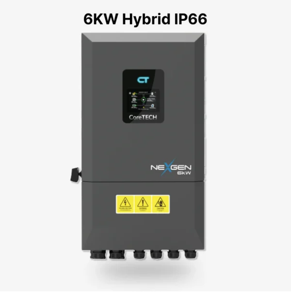 CoreTECH NexGen PV12000 6kW Hybrid Solar Inverter