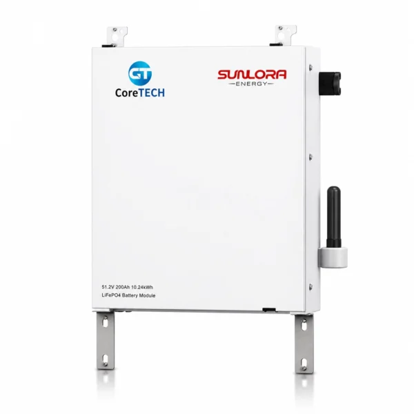CoreTECH X Sunwoda 5.12kWh 51.2V LiFePO4 Lithium-Ion Solar Battery