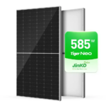 Jinko Solar Tiger NEO JKM585N-72HL4-BDV 585W N-Type TOPCon Bifacial Solar Panel
